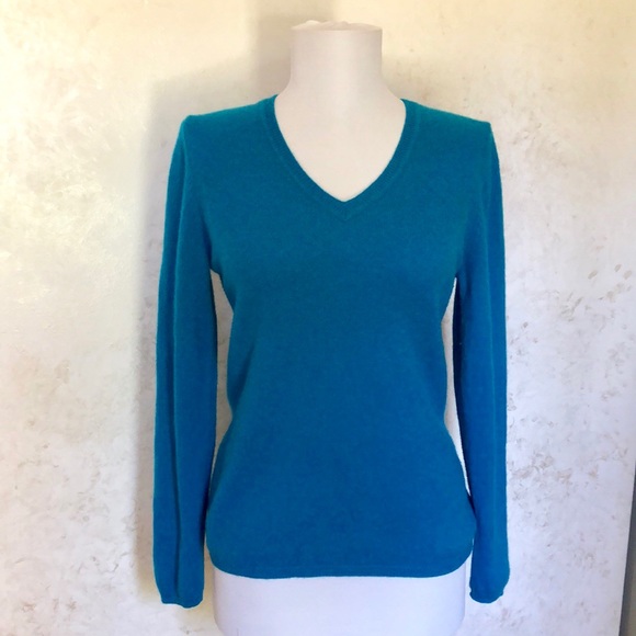 Charter Club Sweaters - Charter Club Turquoise Blue Cashmere Sweater Charter Club Sweaters - Charter Club Turquoise Blue Cashmere Sweater